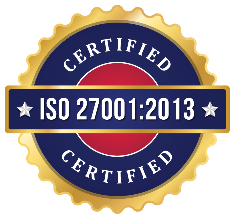Certified ISO 2700 1:2013
